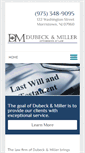 Mobile Screenshot of dmlawgroup.com