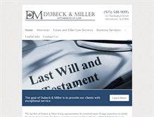 Tablet Screenshot of dmlawgroup.com
